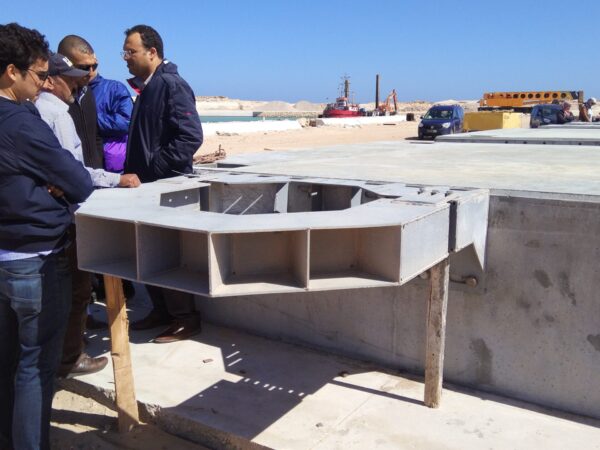 Port de pêche de Lamhiriz – Infraestructura flotante para flota pesquera