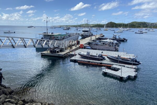 Marine Nationale Mayotte – Quai Issouf-Ali, pantalán para vedettes militares