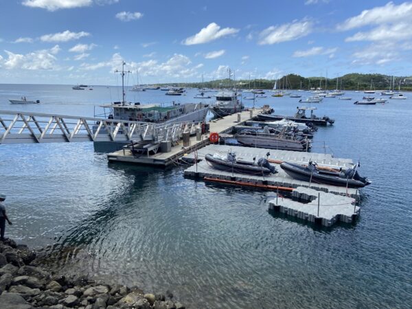 Marine Nationale Mayotte – Quai Issouf-Ali, pantalán para vedettes militares