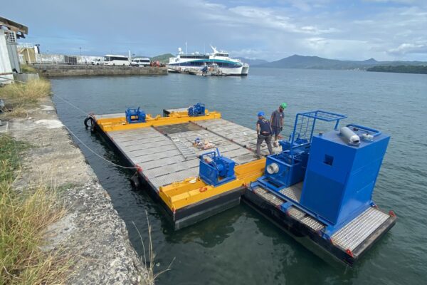 Máquina de pilotaje en Mayotte – Sistema portátil para Majikavo–Koropa