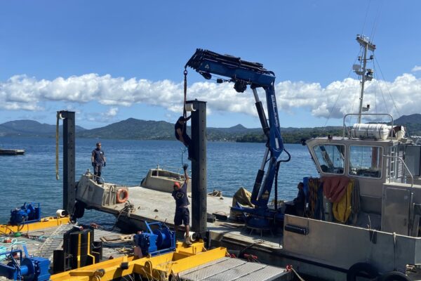 Máquina de pilotaje en Mayotte – Sistema portátil para Majikavo–Koropa
