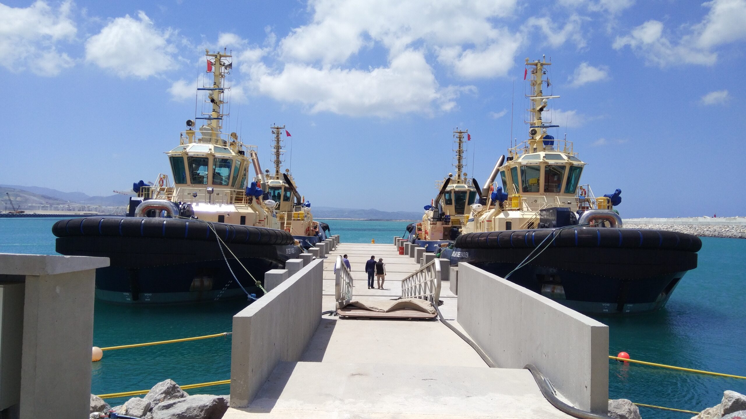 Port Tanger Med 2 – Muelle de servicio para remolcadores y pilotinas