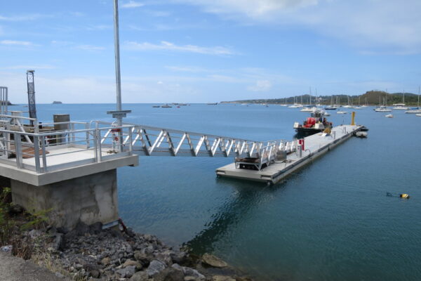 Marine Nationale Mayotte – Quai Issouf-Ali, pantalán para vedettes militares