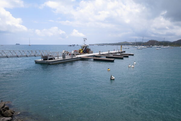 Marine Nationale Mayotte – Quai Issouf-Ali, pantalán para vedettes militares