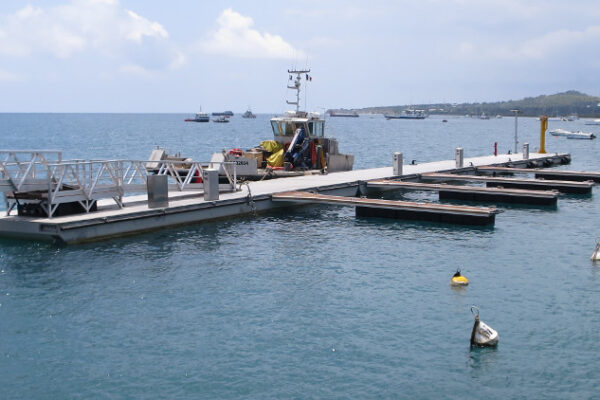 Marine Nationale Mayotte – Quai Issouf-Ali, pantalán para vedettes militares
